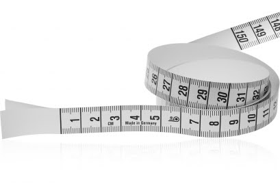 Meetlint zelfklevend aluminium papier