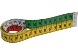 Basic meetlint dubbel bedrukt