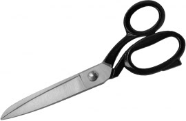 Lemmet gesmede schaar 21cm